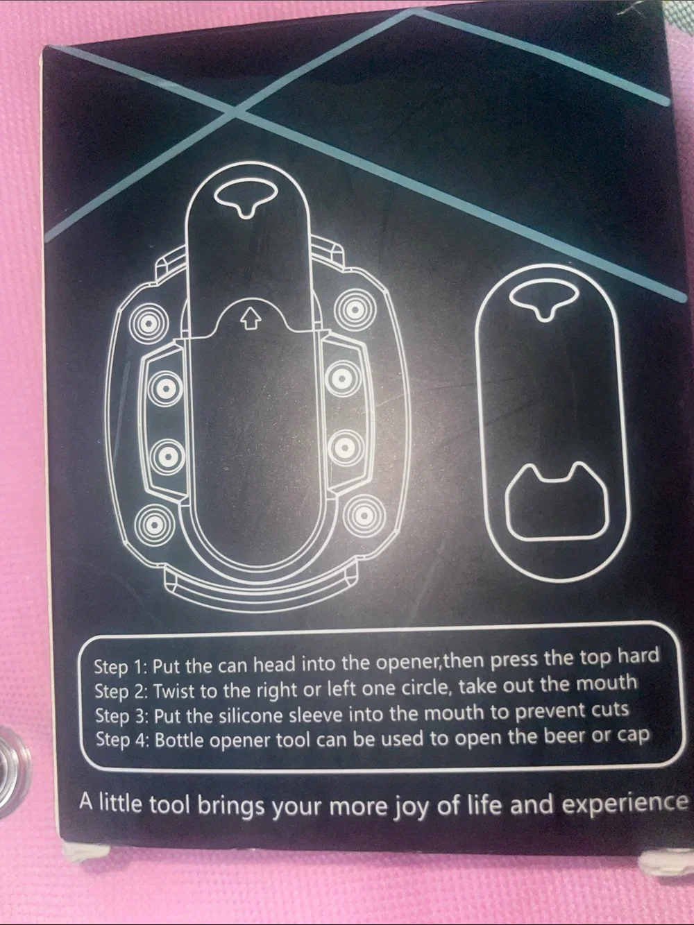 Black Can Opener - Durable Can Opener